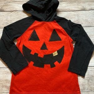 Gymboree Hooded Halloween Shirt Boys Size Xtra Small 4